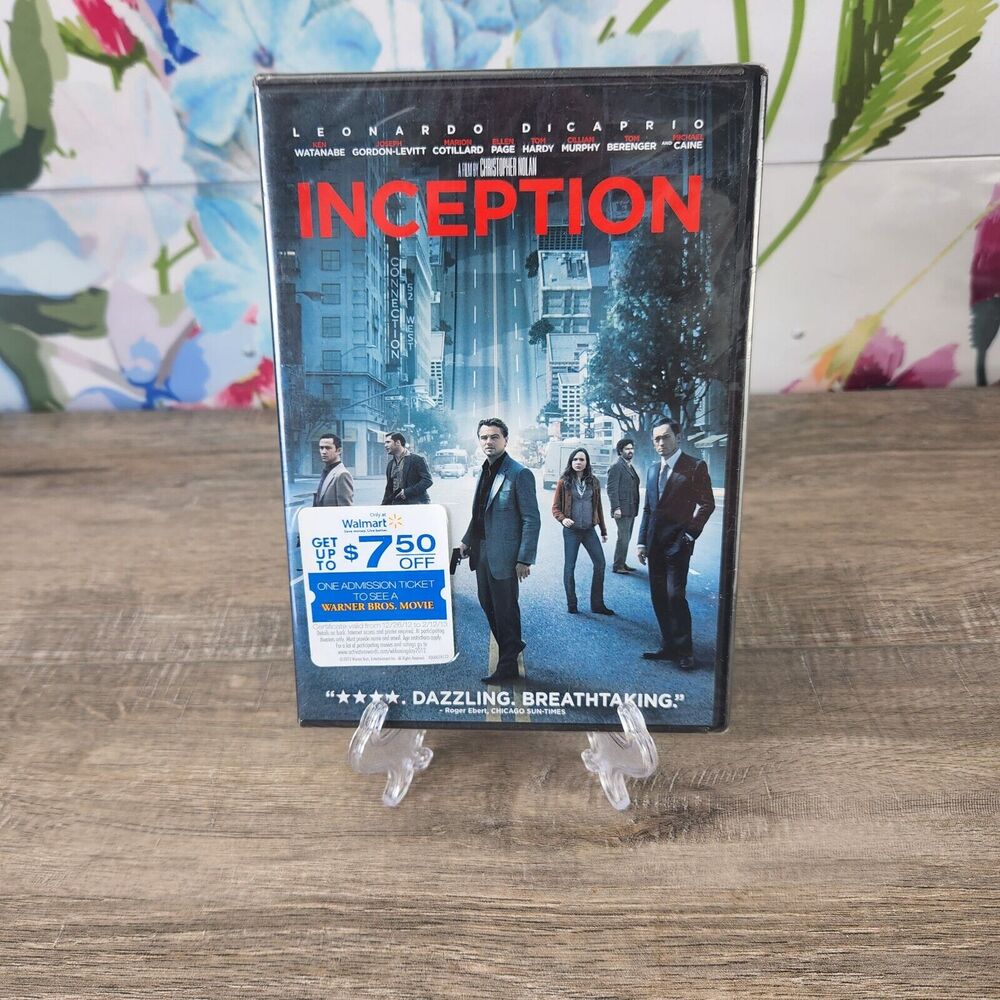 Inception (DVD, 2010) Leonardo Dicaprio Ken Watanabe NEW
